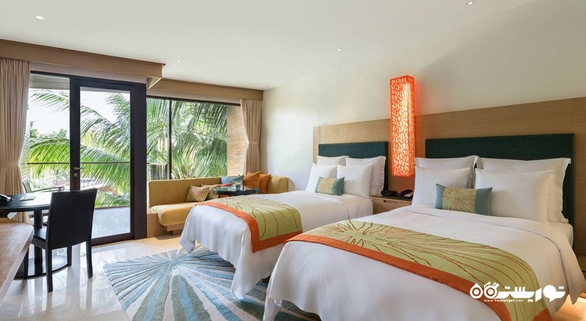 تخت های توئین اتاق دلوکس