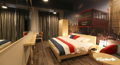 نمای تخت بزرگ اتاق دلوکس