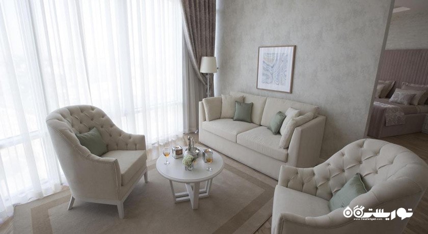 محوطه نشیمن سوئیت هتل