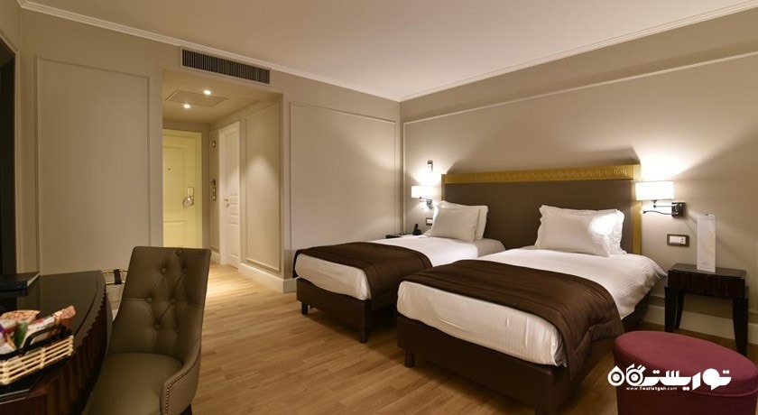 تخت های توئین اتاق دلوکس
