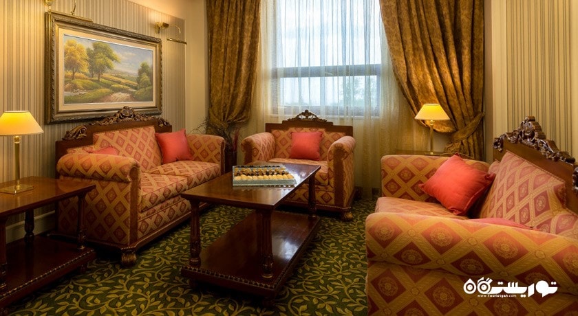 محوطه نشیمن سوئیت پرزیدنشال