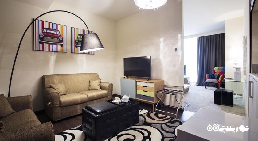 محوطه نشیمن سوئیت هتل