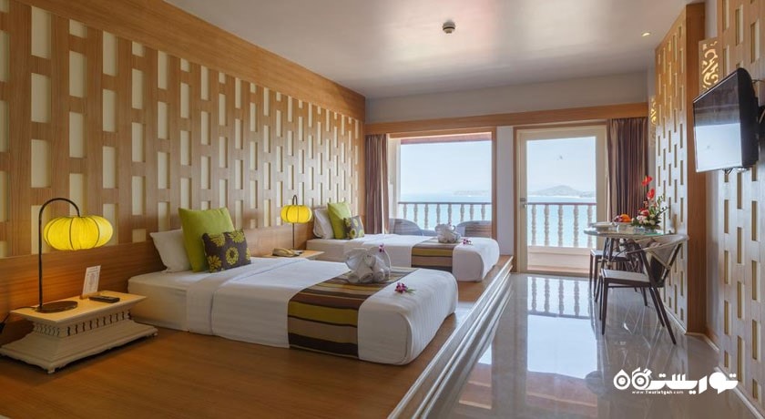 اتاق دلوکس با چشم انداز دریا