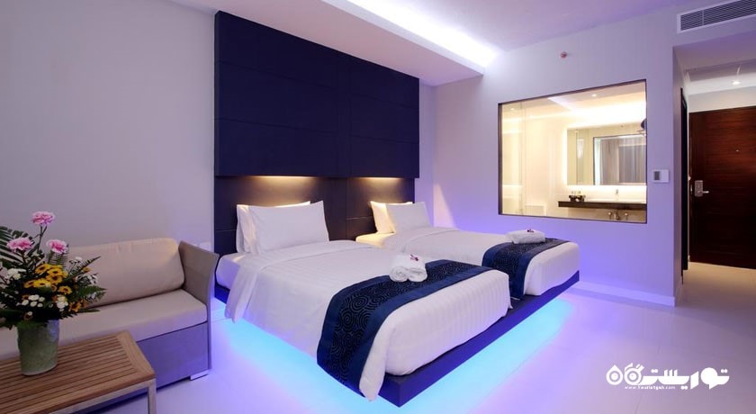 تخت های توئین اتاق دلوکس