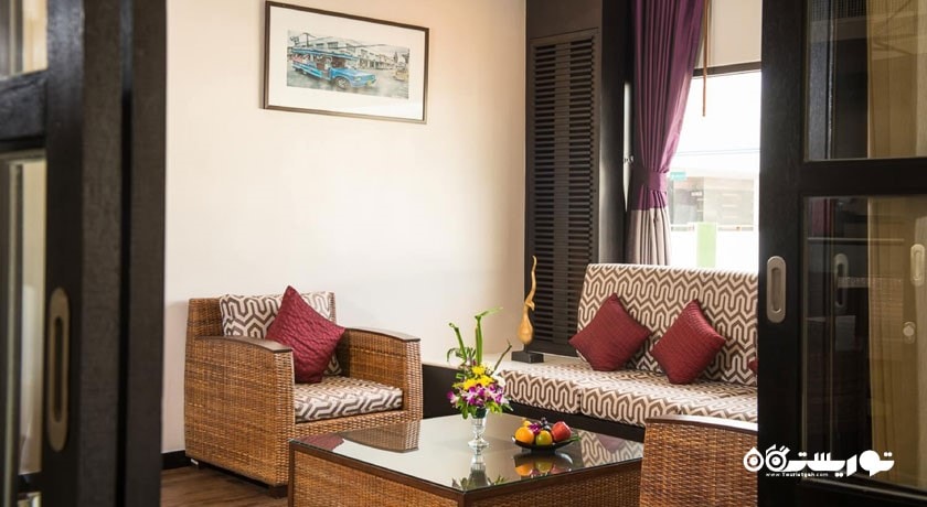 محوطه نشیمن سوئیت دلوکس