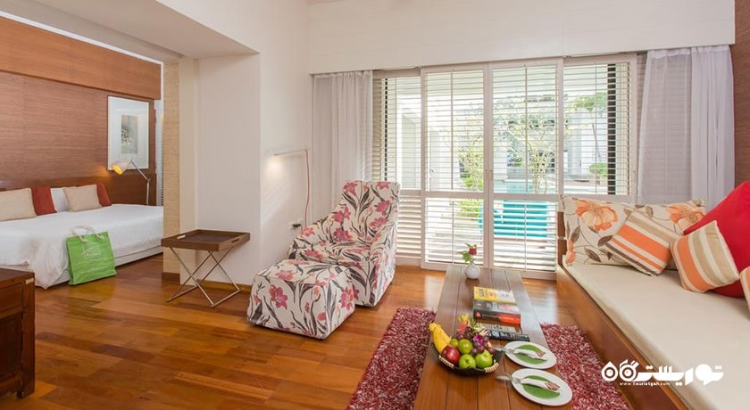 محوطه نشیمن سوئیت دلوکس