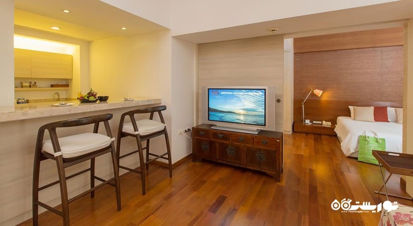 نمای آشپزخانه سوئیت دلوکس