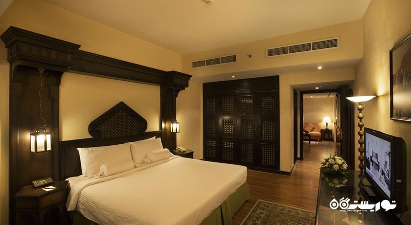نمای تخت بزرگ سوئیت یک خوابه