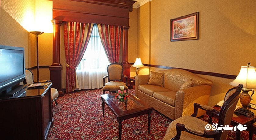 محوطه نشیمن سوئیت هتل