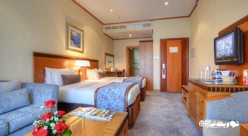 تخت های توئین اتاق دلوکس