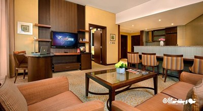 محوطه نشیمن سوئیت سه خوابه