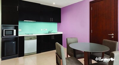 نمای آپشزخانه آپارتمان یک خوابه