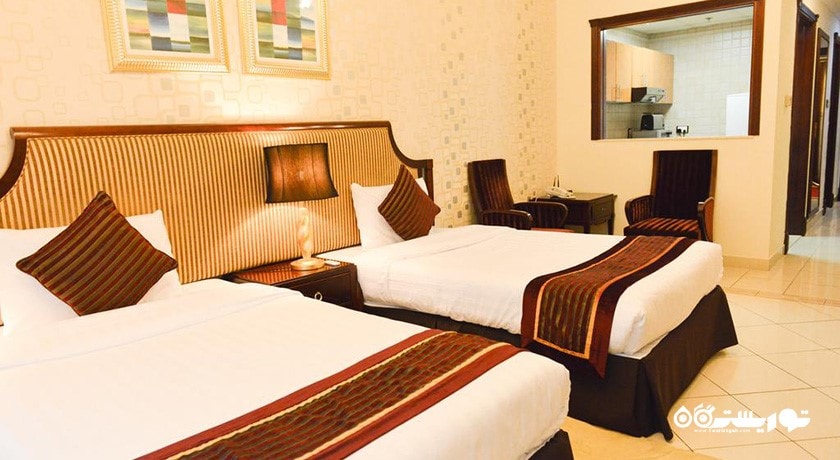 تخت های توئین سوئیت دوخوابه