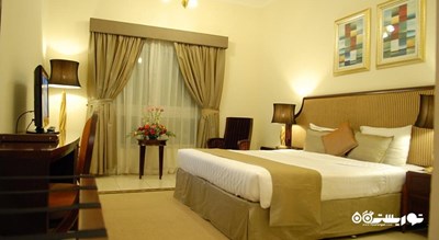 نمای تخت بزرگ سوئیت یک خوابه