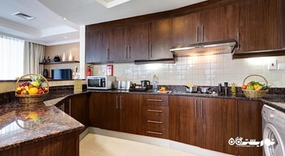 نمای آشپزخانه آپارتمان های دوخوابه