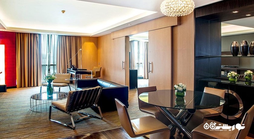 محوطه نشیمن سوئیت یک خوابه