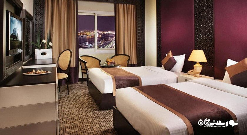 تخت های توئین اتاق دلوکس