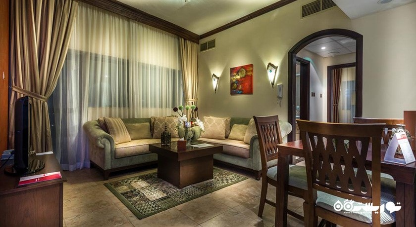 محوطه نشیمن سوئیت کلاسیک