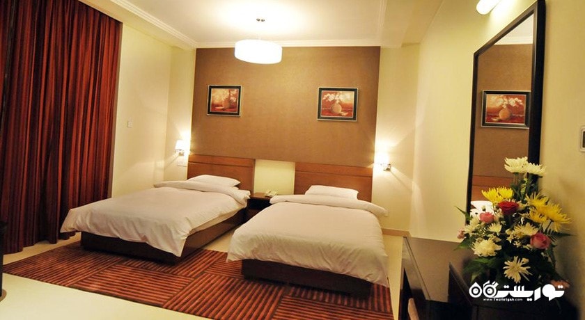 تخت های توئین آپارتمان دوخوابه