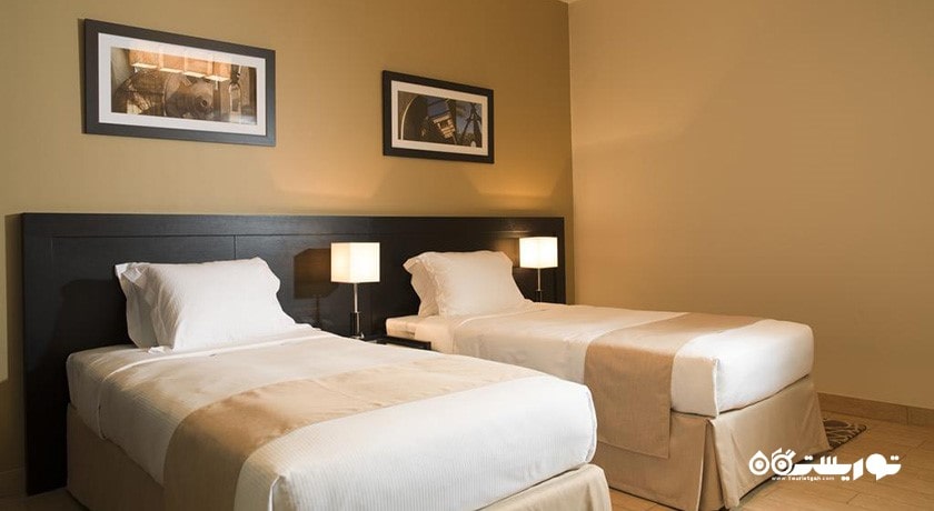 تخت های توئین آپارتمان دلوکس یک خوابه