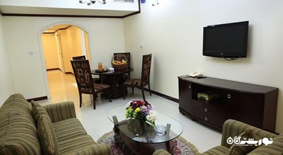 محوطه نشیمن آپارتمان یک خوابه