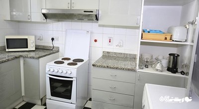 نمای آشپزخانه آپارتمان دوخوابه