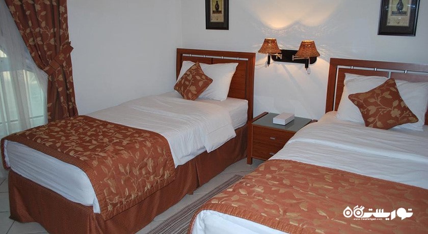 تخت های توئین آپارتمان دوخوابه