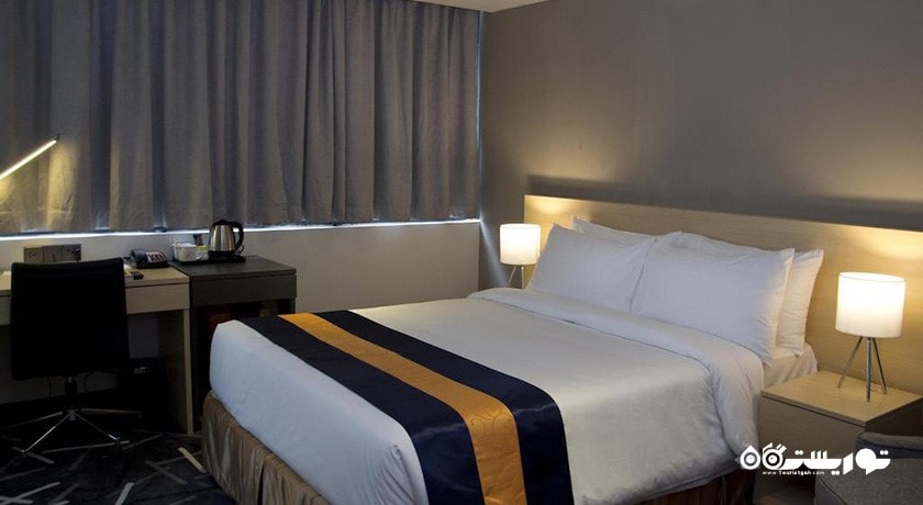 نمای تخت بزرگ اتاق سوپریور