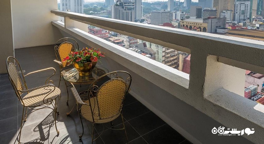 نشیمن تراس سوئیت دلوکس