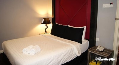 نمای تخت بزرگ اتاق دلوکس