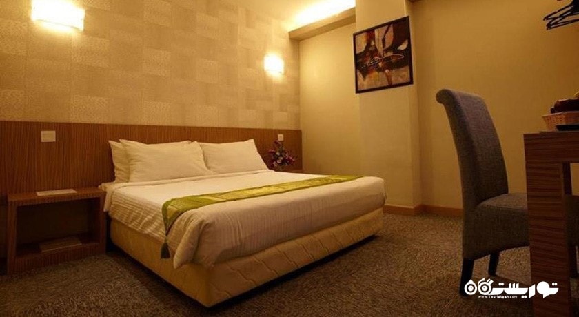 نمای تخت بزرگ اتاق سوپریور