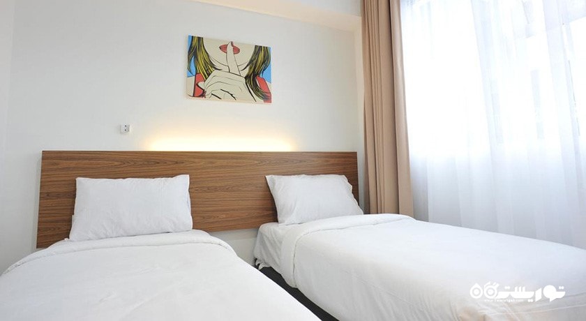 تخت های توئین اتاق سوپریرو دلوکس