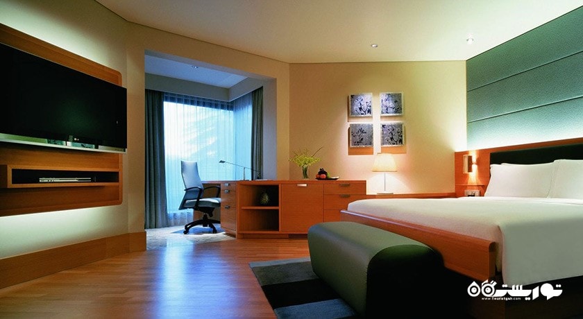 نمای تخت بزرگ اتاق استاندارد