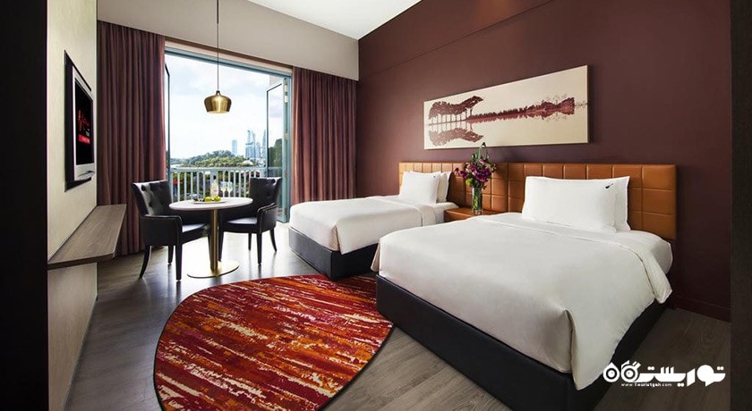 تخت های توئین اتاق دلوکس