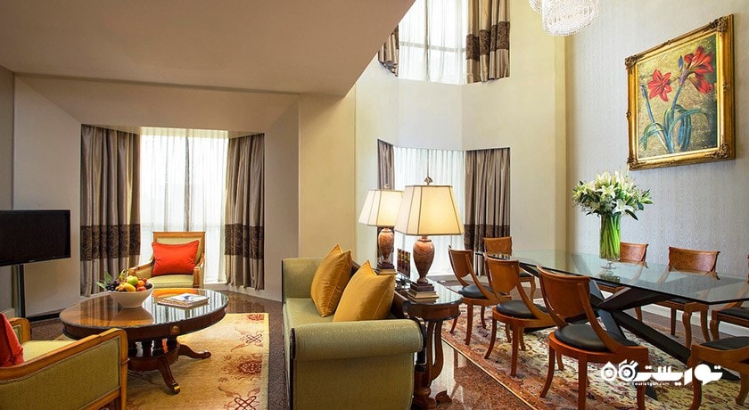 محوطه نشیمن سوئیت دلوکس