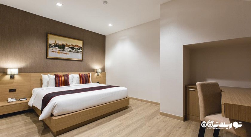 نمای تخت بزرگ سوئیت دوبلکس