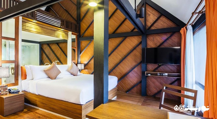 نمای تخت بزرگ سوئیت کنوپی