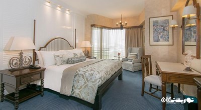 نمای تخت بزرگ سوئیت دلوکس