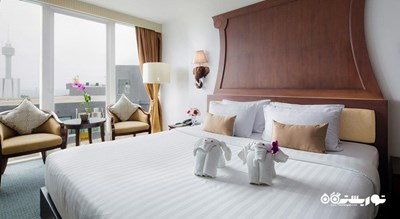 نمای تخت بزرگ اتاق سوپریور