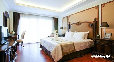 نمای تخت بزرگ اتاق سوپریور