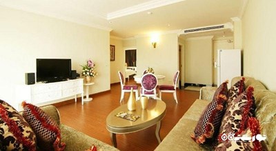 محوطه نشیمن سوئیت دوخوابه