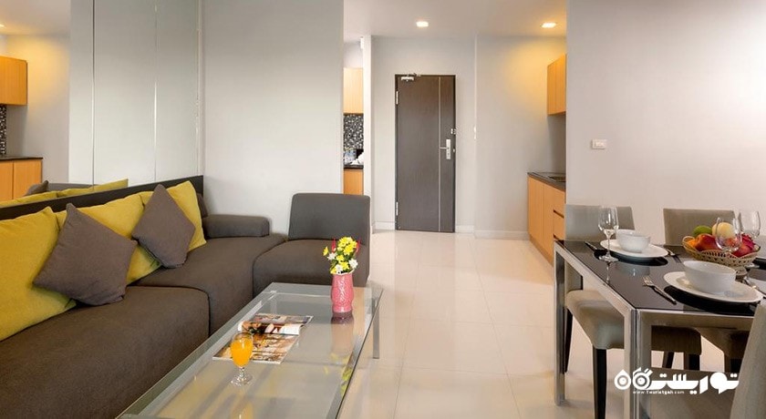 محوطه نشیمن سوئیت دلوکس