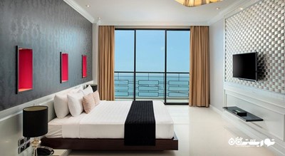 نمای تخت بزرگ سوئیت یک خوابه