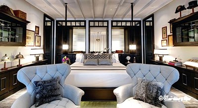 نمای تخت بزرگ سوئیت هتل