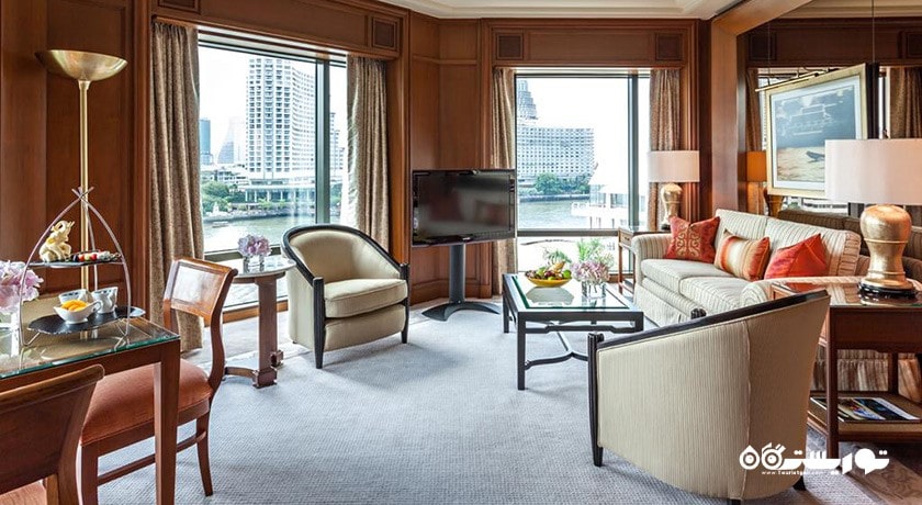 محوطه نشیمن سوئیت دلوکس