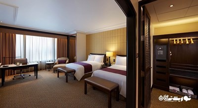 تخت های توئین اتاق لاکچری