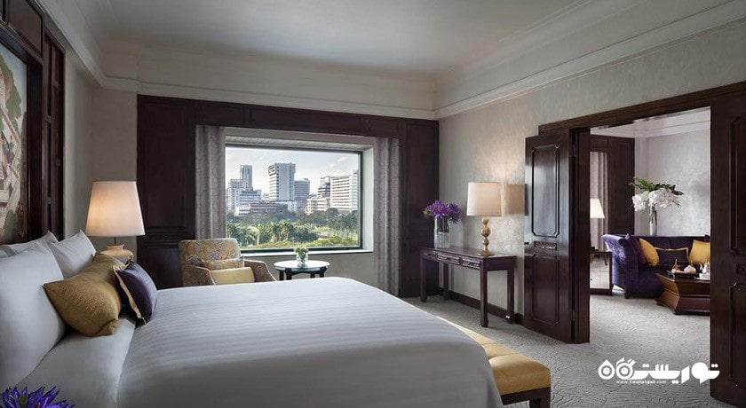 نمای تخت بزرگ سوئیت یک خوابه