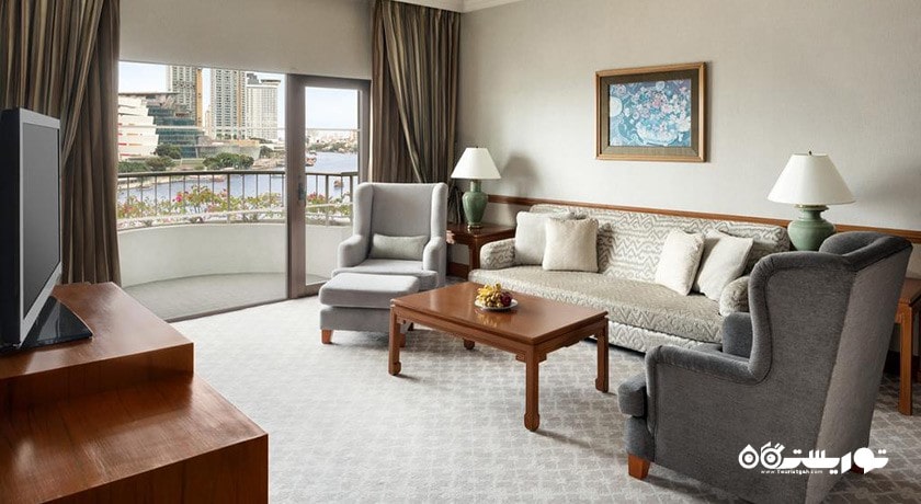 محوطه نشیمن سوئیت دلوکس