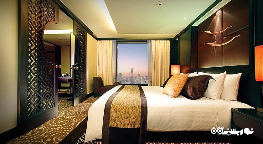 نمای تخت بزرگ سوئیت پرزیدنشال