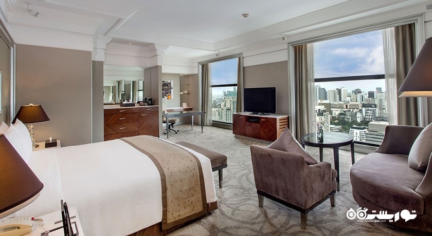 نمای تخت بزرگ اتاق کلاب